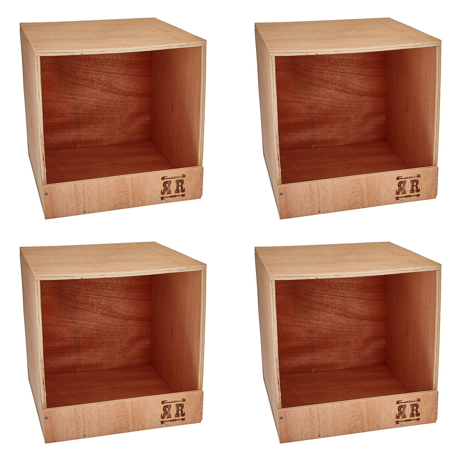 Rugged Range Products Studio Chicken Coop Nesting Box for 1 to 2 Hens (4 Pack) - VMInnovations