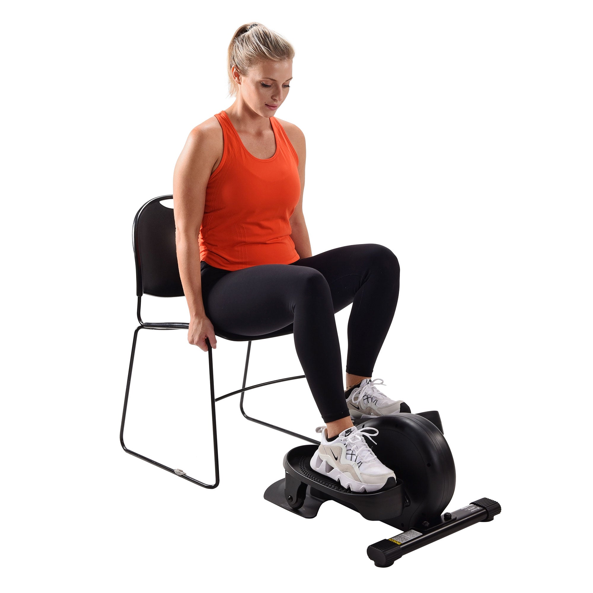 Stamina E1000 Compact Lower Body Cardio Workout Strider Machine, Black(Open Box)