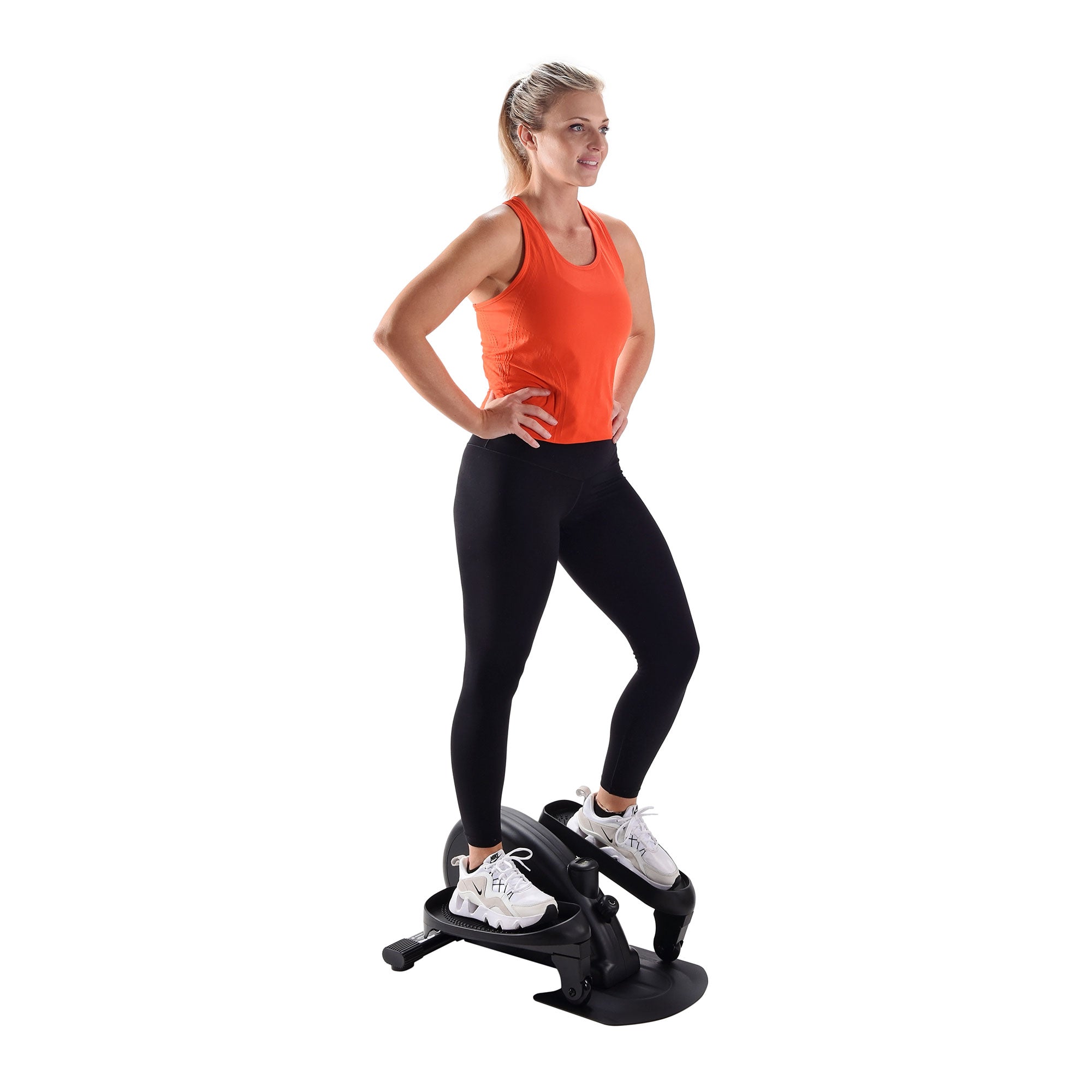 Inmotion E1000 Compact Lower Body Cardio Workout Strider Machine, Black (Used) - VMInnovations