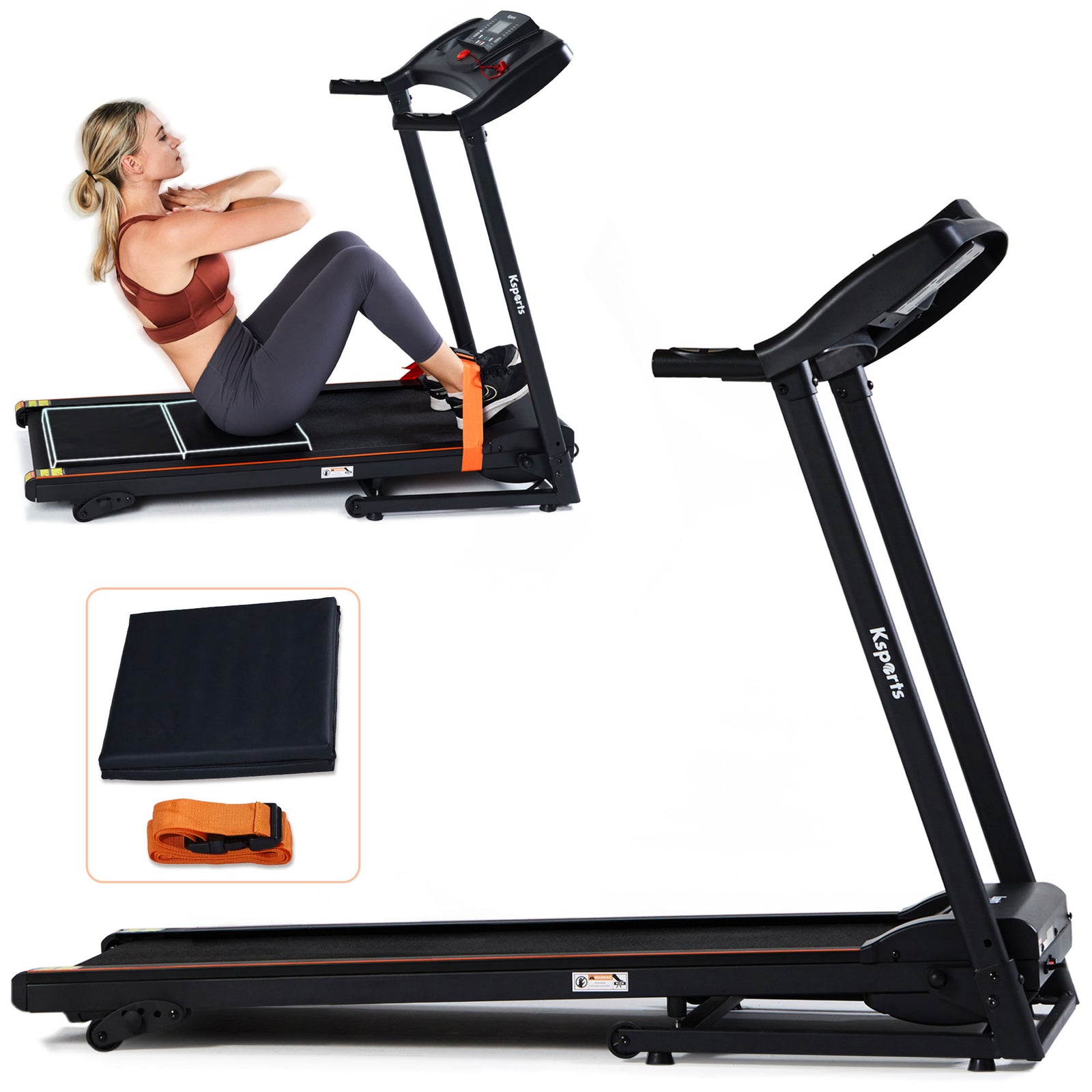 Ksports Multi-Functional Electric Treadmill Cardio Strength Workout Set (Used) - VMInnovations