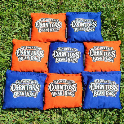 Games Tailgate Bean Bag Toss Board Cornhole Set w/Carry Bag, Tropical (Open Box)