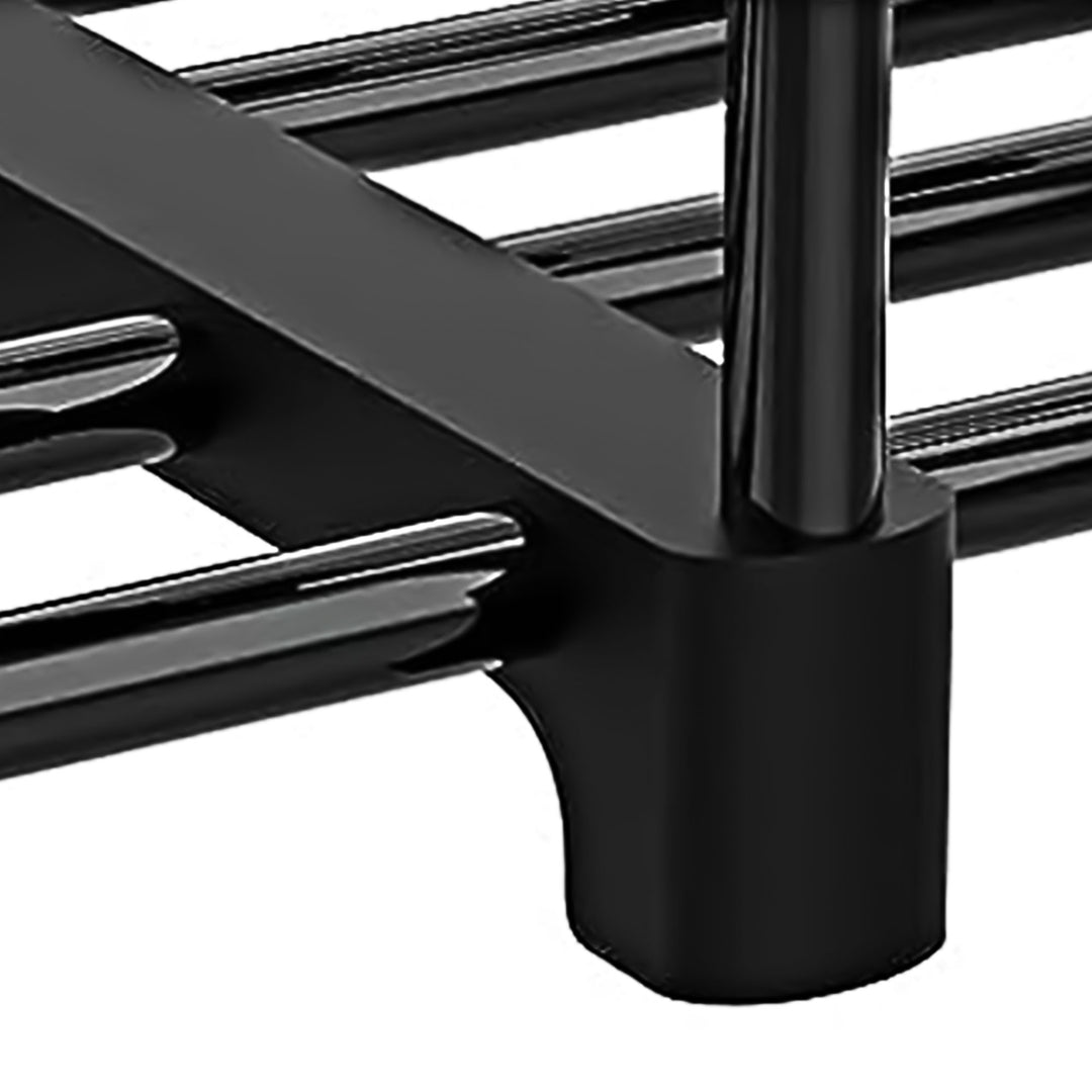 WOWLIVE 9 Tier Shoe Rack, 50-55 Pair Shelf Storage Organizer, Black (For Parts)
