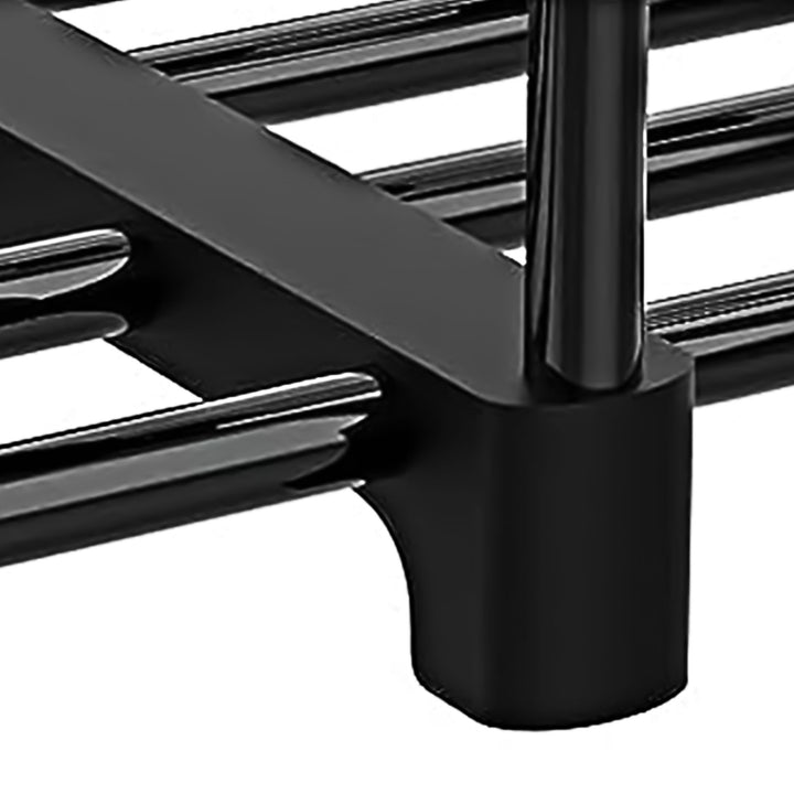 WOWLIVE 9 Tier Shoe Rack, 50-55 Pair Shelf Storage Organizer, Black (For Parts)