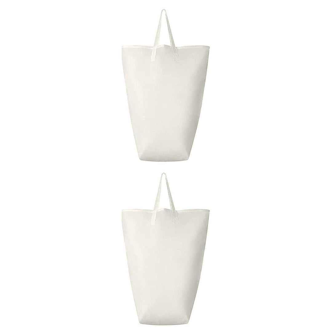 WOWLIVE 154L Double Laundry Hamper with Lid & Removable Bags, Beige (Open Box) - VMInnovations