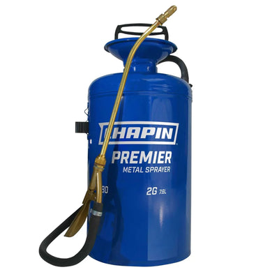 Premier Pro 2 Gallon Tri Poxy Steel Tank Handheld Lawn/Garden Sprayer(Open Box)