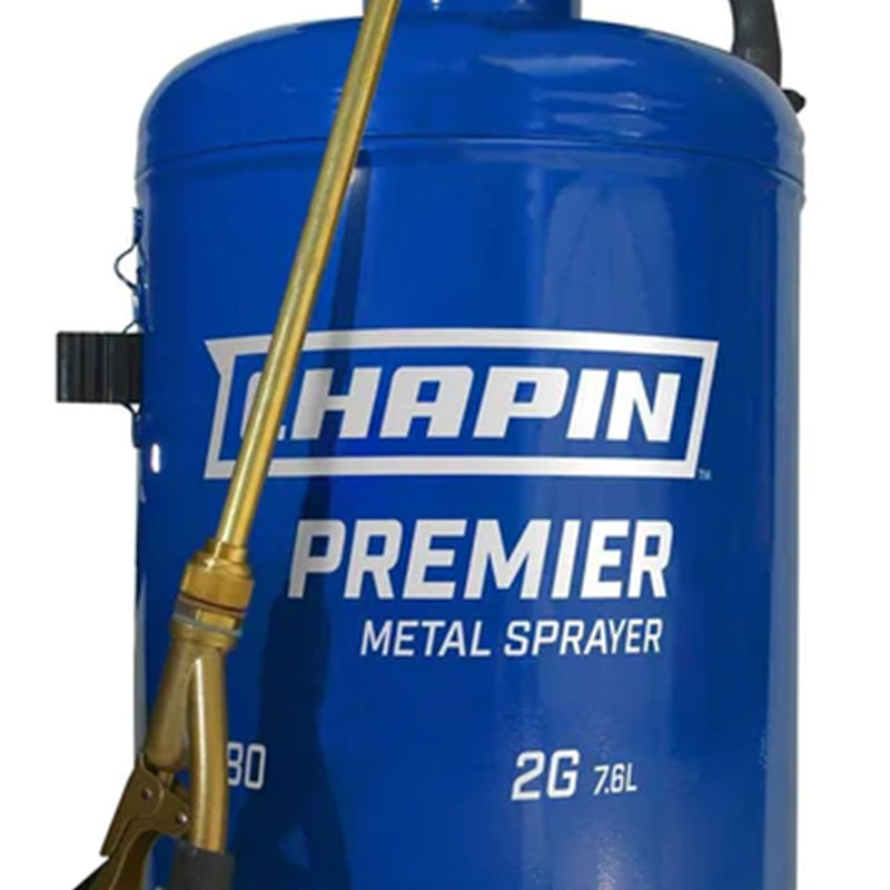 Chapin Premier Pro 2 Gallon Tri Poxy Steel Tank Handheld Lawn & Garden Sprayer