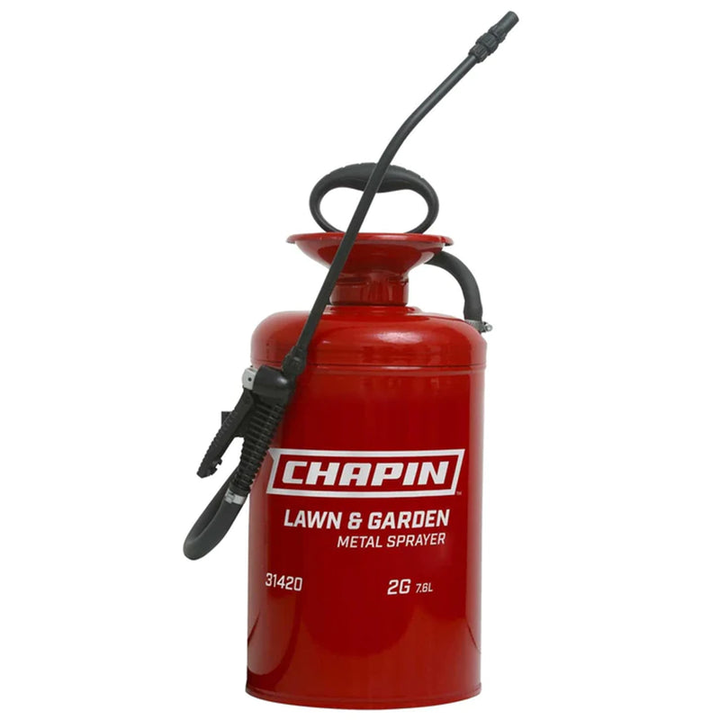Chapin 2 Gallon Tri Poxy Steel Tank Handheld Lawn & Garden Sprayer with Lock On