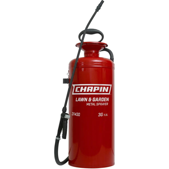Chapin 3 Gallon Tri Poxy Steel Tank Handheld Sprayer with Lock On (Open Box)