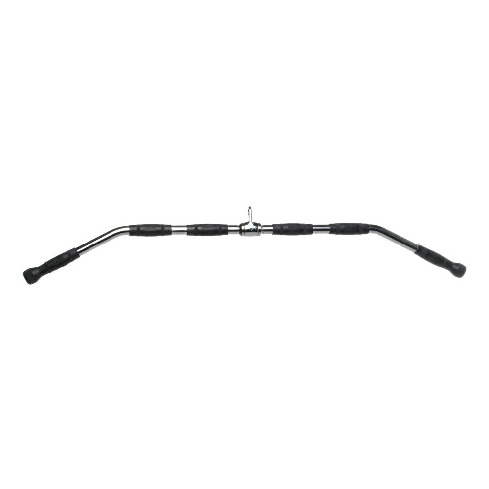 Power Systems Premium Revolving Steel Lat Bar with Ergonomic Handles, 48 inch
