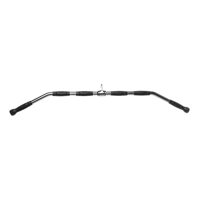 Power Systems Premium Revolving Steel Lat Bar with Ergonomic Handles, 48 inch