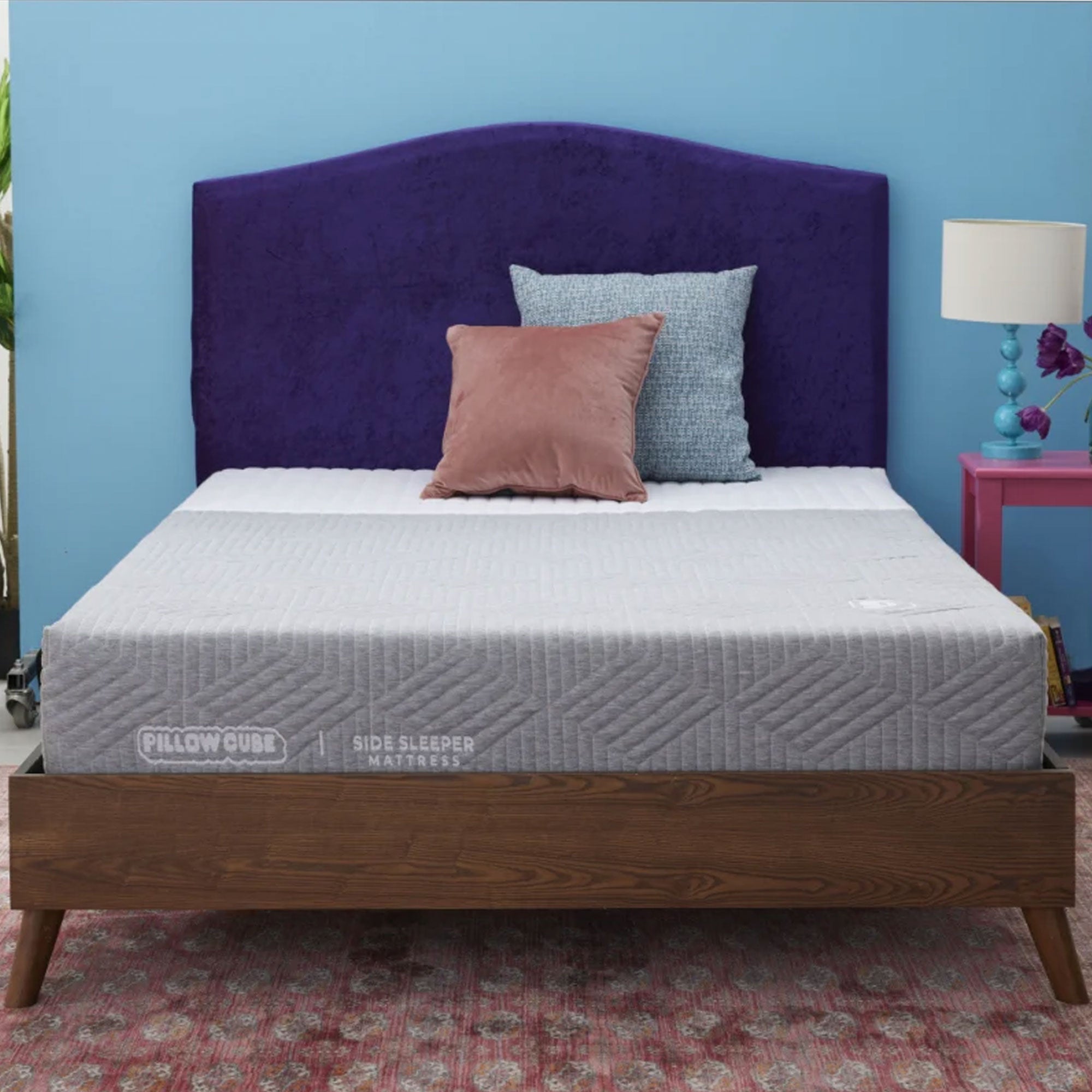 Pillow Cube Memory Foam King Mattress for Side Sleepers w/Hip & Shoulder Support - VMInnovations