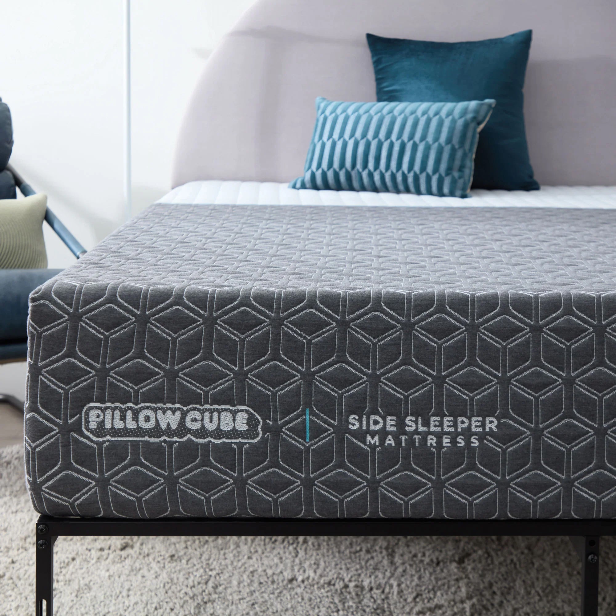 Pillow Cube 4 Layer Comfort King Mattress Pad for Side Sleeper Support(Open Box) - VMInnovations