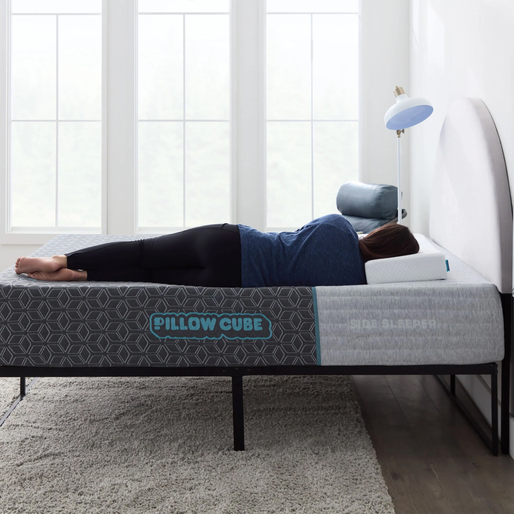 Pillow Cube 4 Layer Comfort King Mattress Pad for Side Sleeper Support(Open Box) - VMInnovations