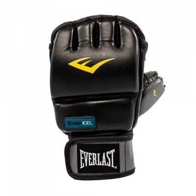 Everlast Evergel Wristwrap Heavy Bag MMA Boxing Gloves, Black, Lrg/XL (Used)