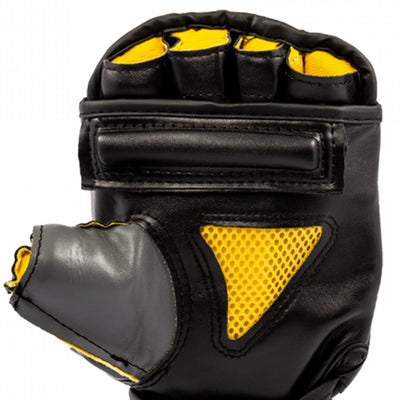 Everlast Evergel Wristwrap Heavy Bag MMA Boxing Gloves, Black, Small/Medium