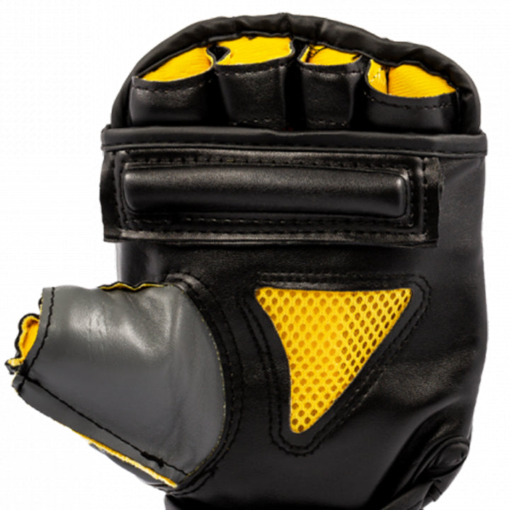 Everlast Evergel Wristwrap Heavy Bag MMA Boxing Gloves, Black, Small/Medium - VMInnovations
