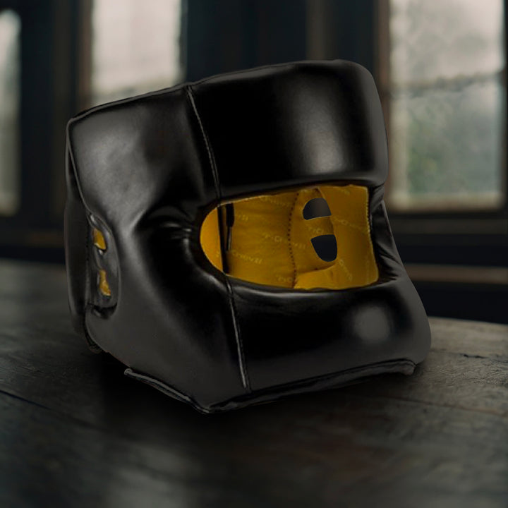Everlast Elite Synthetic Leather Padded Headgear for Training, Med/Lrg (Used) - VMInnovations