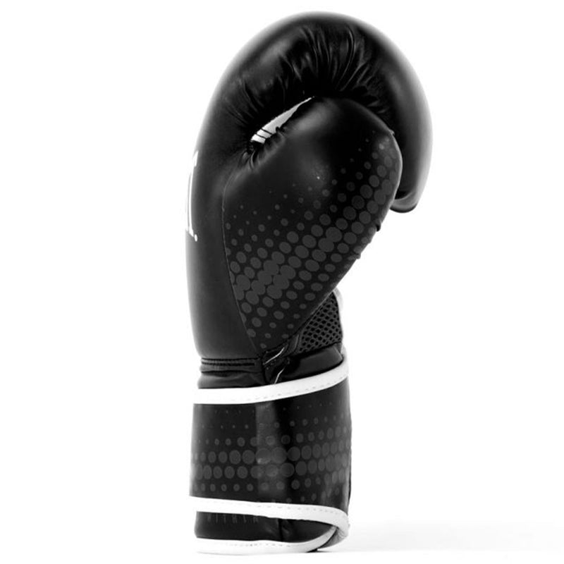 Everlast 16 oz Spark Wrist Wrap Fitness Training Boxing Gloves, Black/White