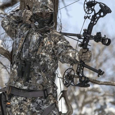 Hawk Helium Kickback Tree Stand, Set of 3 Climbing Sticks & Muddy Ambush Harness - VMInnovations
