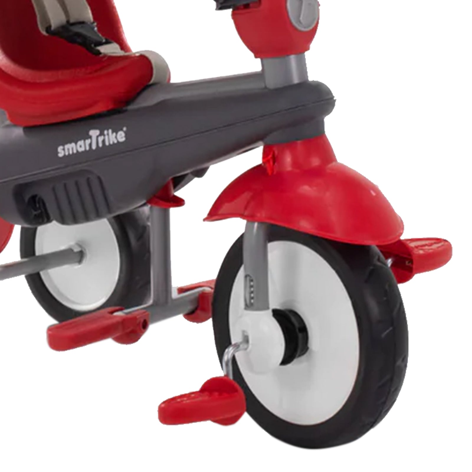 smarTrike 4 in 1 Breeze Plus Multi-Stage Tricycle w/Folding Canopy, Red (Used) - VMInnovations
