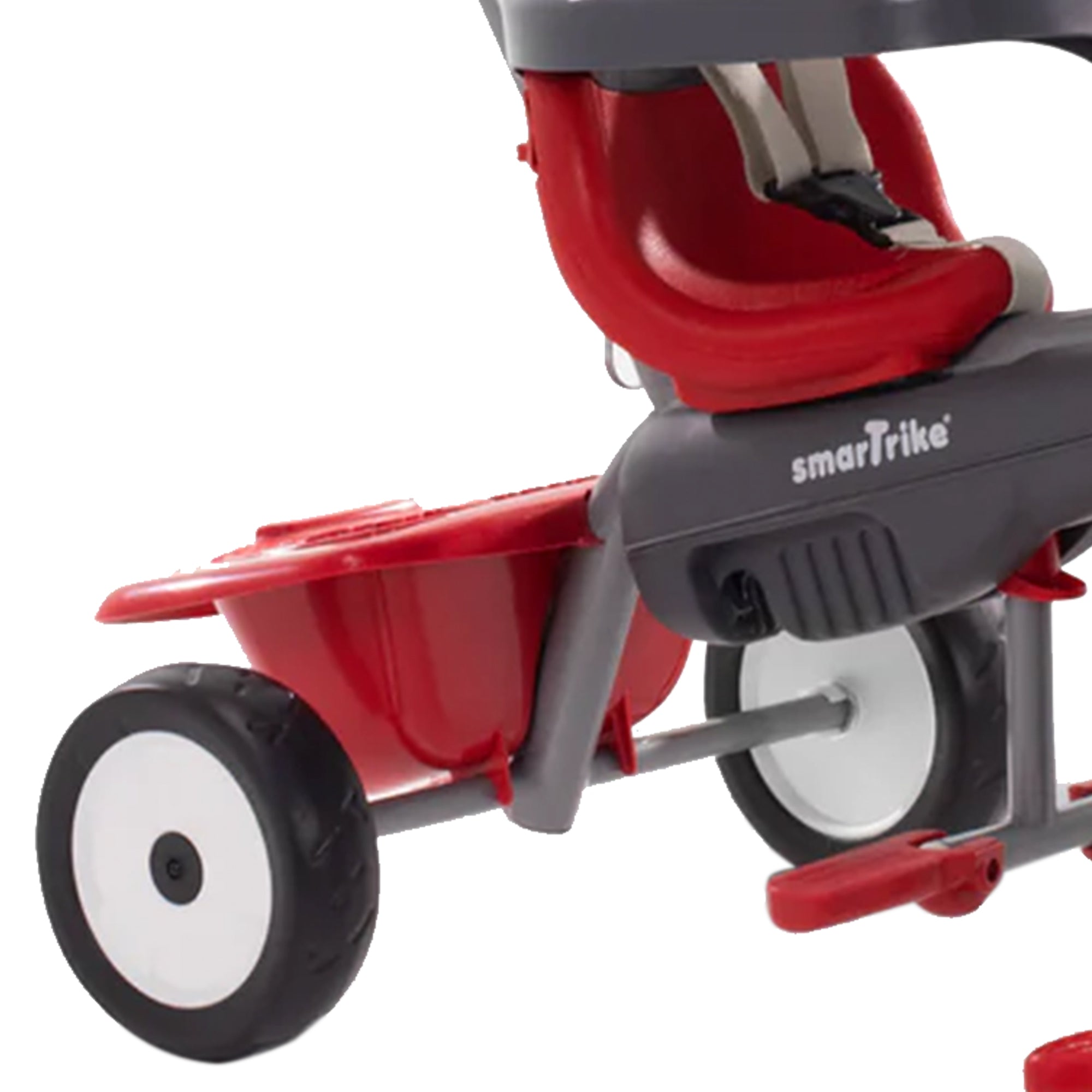smarTrike 4 in 1 Breeze Plus Multi-Stage Tricycle w/Folding Canopy, Red (Used) - VMInnovations