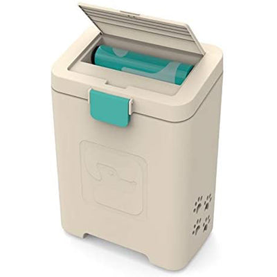 PawPail Outdoor Pet Waste Station Bundle w/ Air Filter & Poop Bags for Big Dogs