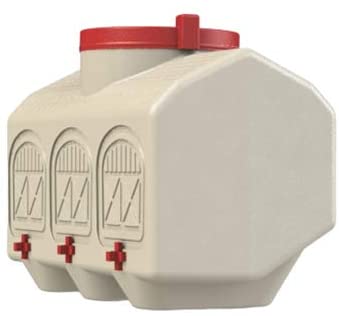 OverEZ Chicken Coop Automatic Poultry Water Dispenser with 3 Easy Taps (2 Pack)