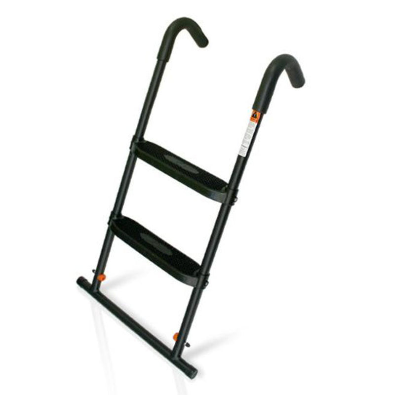 JumpSport SureStep 2-Step Trampoline Safety Ladder - Easy to Attach (Open Box)