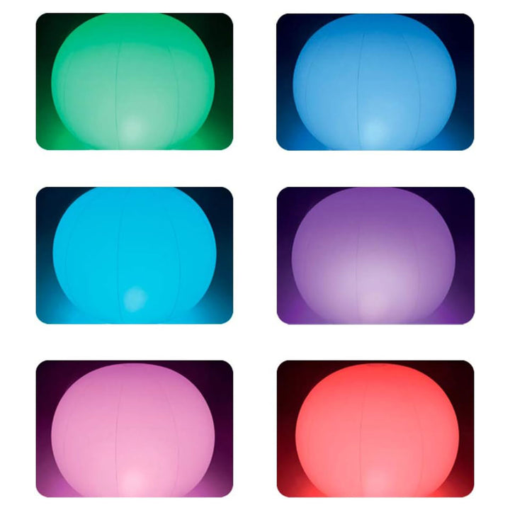 Intex Indoor/Outdoor Rechargeable Floating Globe LED Decorative Light (Open Box)