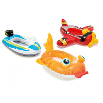 Intex The Wet Set Pool Cruisers Inflatable Pool Floats, Set of 3, Multicolor - VMInnovations