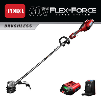 Toro Flex Force 60V Max 14/16" String Trimmer with Battery & Charger (Open Box)