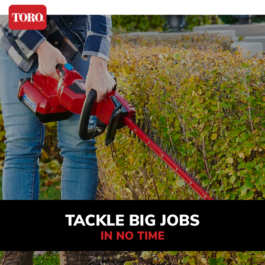 Flex Force 60V 24" Cordless Hedge Trimmer w/2.5Ah Battery & Charger (Open Box)