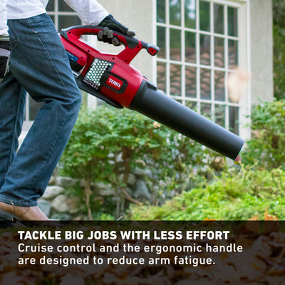 Toro 60 Volt 120Mph Electric Brushless Cordless Leaf Blower, Tool Only(Open Box) - VMInnovations