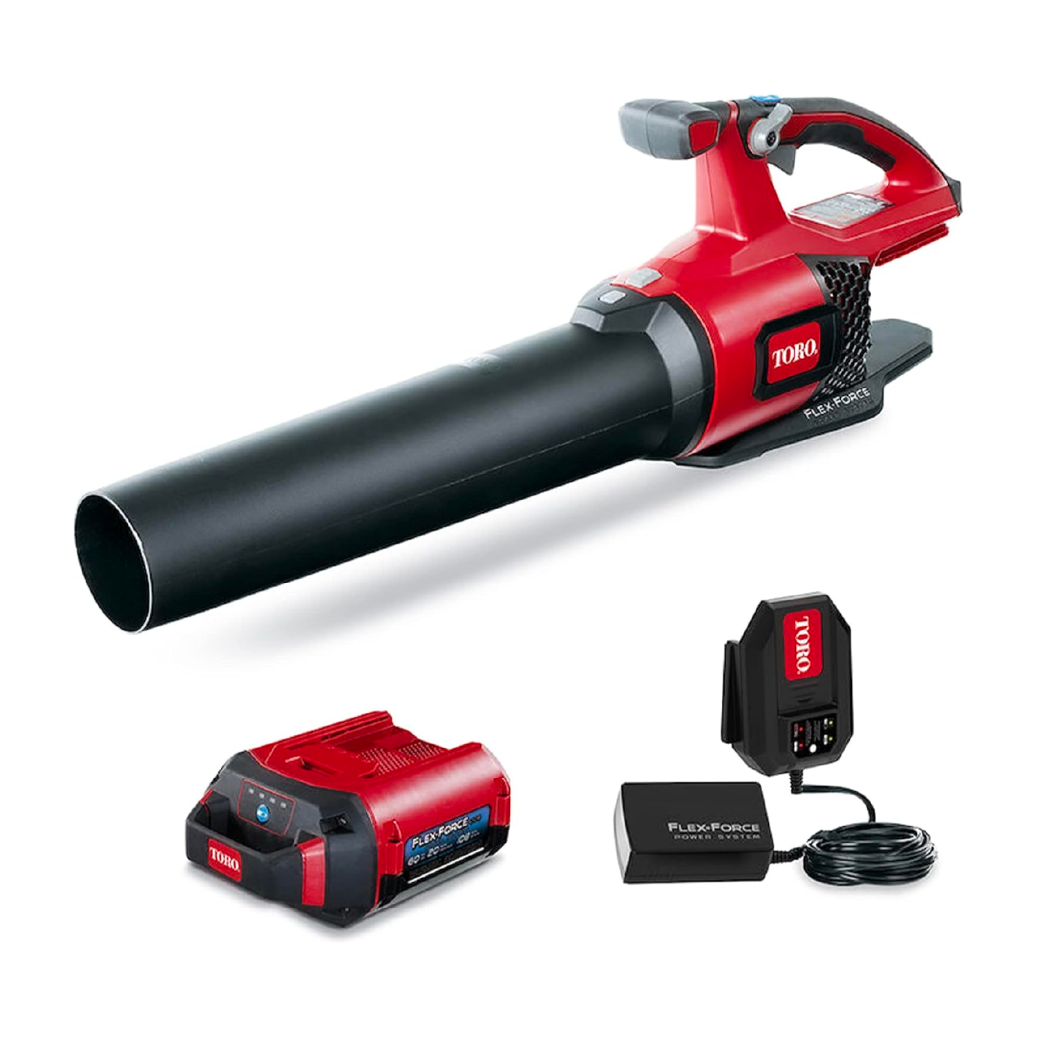 Toro 60 Volt Cordless Handheld Leaf Blower w/ 2 Ah Battery & Charger (Used) - VMInnovations