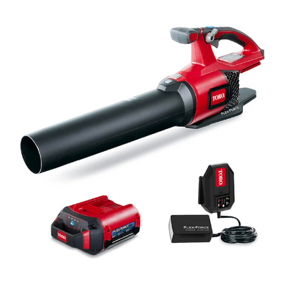 Toro 60 Volt Brushless Cordless Leaf Blower w/ 2 Ah Battery & Charger(For Parts)