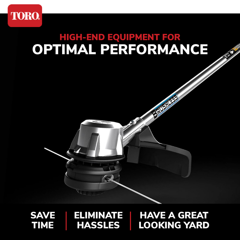 Toro Flex Force 60V Lithium-Ion Brushless Cordless 14/16" String Trimmer(Used)