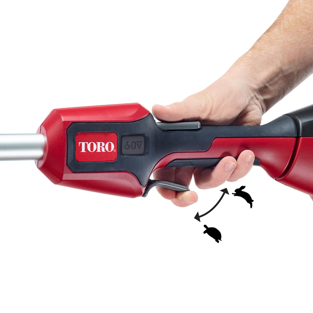 Toro Flex Force 60V Max Lithium-Ion Brushless Cordless Trimmer (Used)