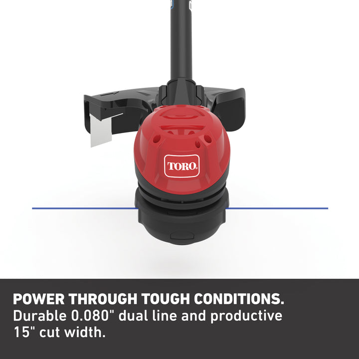 Toro Flex Force 60V Max Lithium-Ion Brushless Cordless Trimmer (Used)