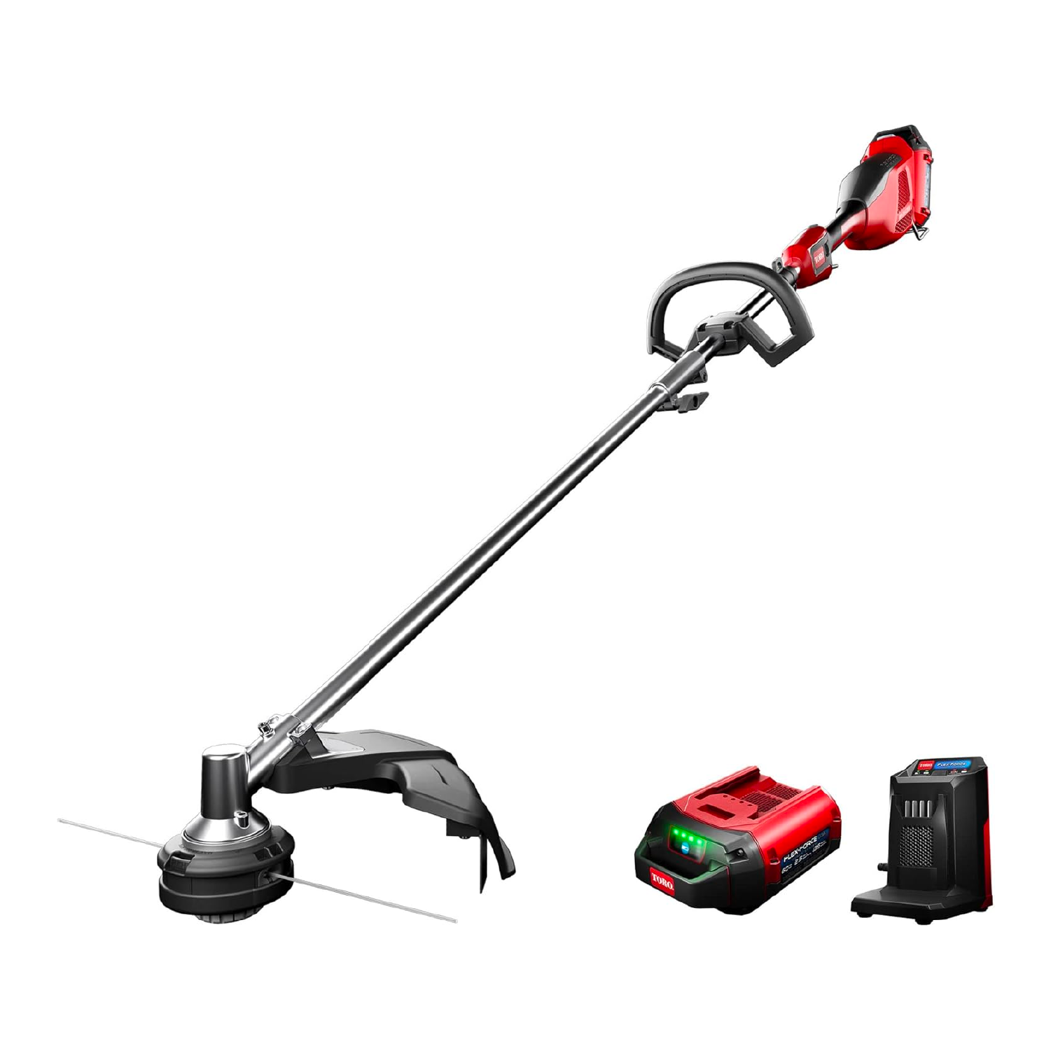 Toro 60V Max 14"/16" Attachment Capable String Trimmer, Battery & Charger (Used) - VMInnovations