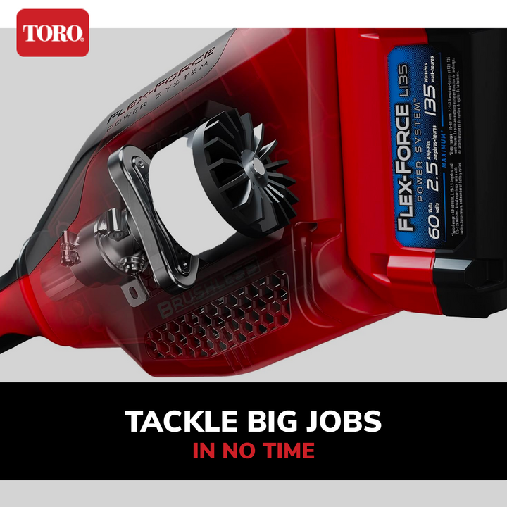Toro 60V Max 14"/16" Attachment Capable String Trimmer, Battery & Charger (Used) - VMInnovations