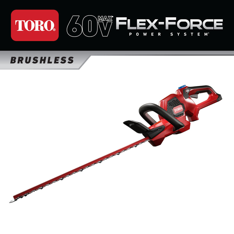 Flex Force 60V Max 24 In Lithium Ion Cordless Hedge Trimmer(Tool Only)(Open Box)