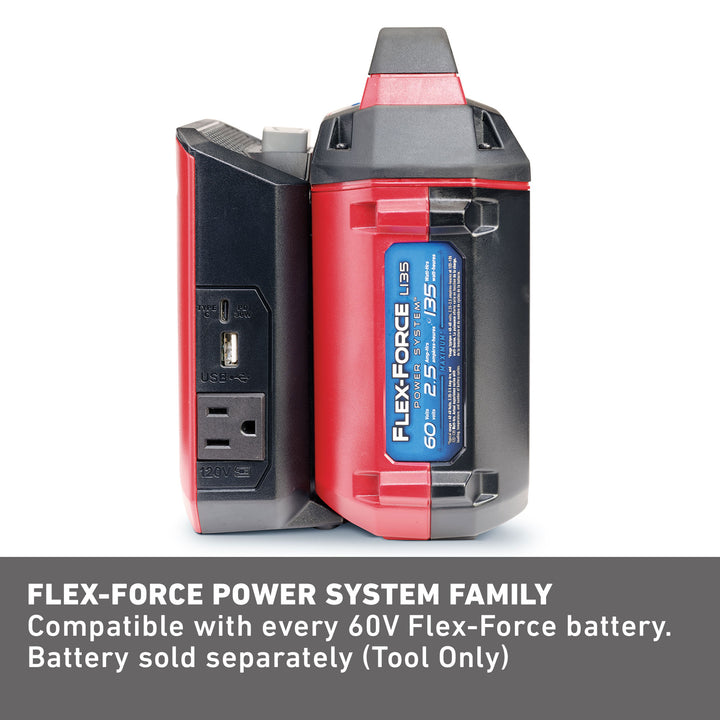 Toro 60V Flex-Force Impulse Endeavor Power Inverter w/USB Ports, Tool Only(Used)