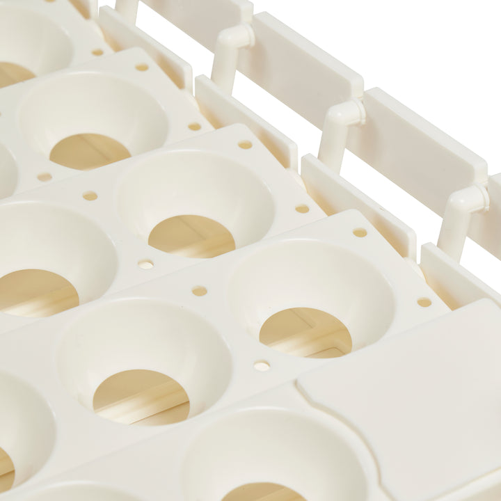 Farm Innovators 3200 Automatic Egg Turner for Improved Hatch, White (Open Box)