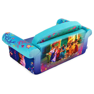 Marshmallow Furniture Kids 2-in-1 Flip Open Foam Compressed Sofa, Encanto (Used) - VMInnovations