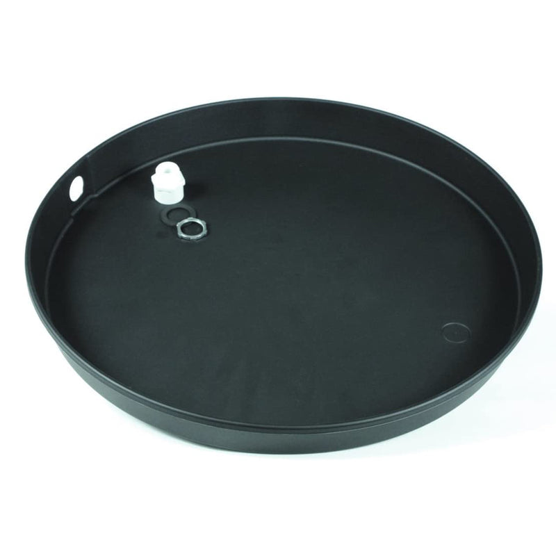 Camco 32" Plastic Drain Pan Drip Tray w/ PVC Fitting for Electric Water Heater