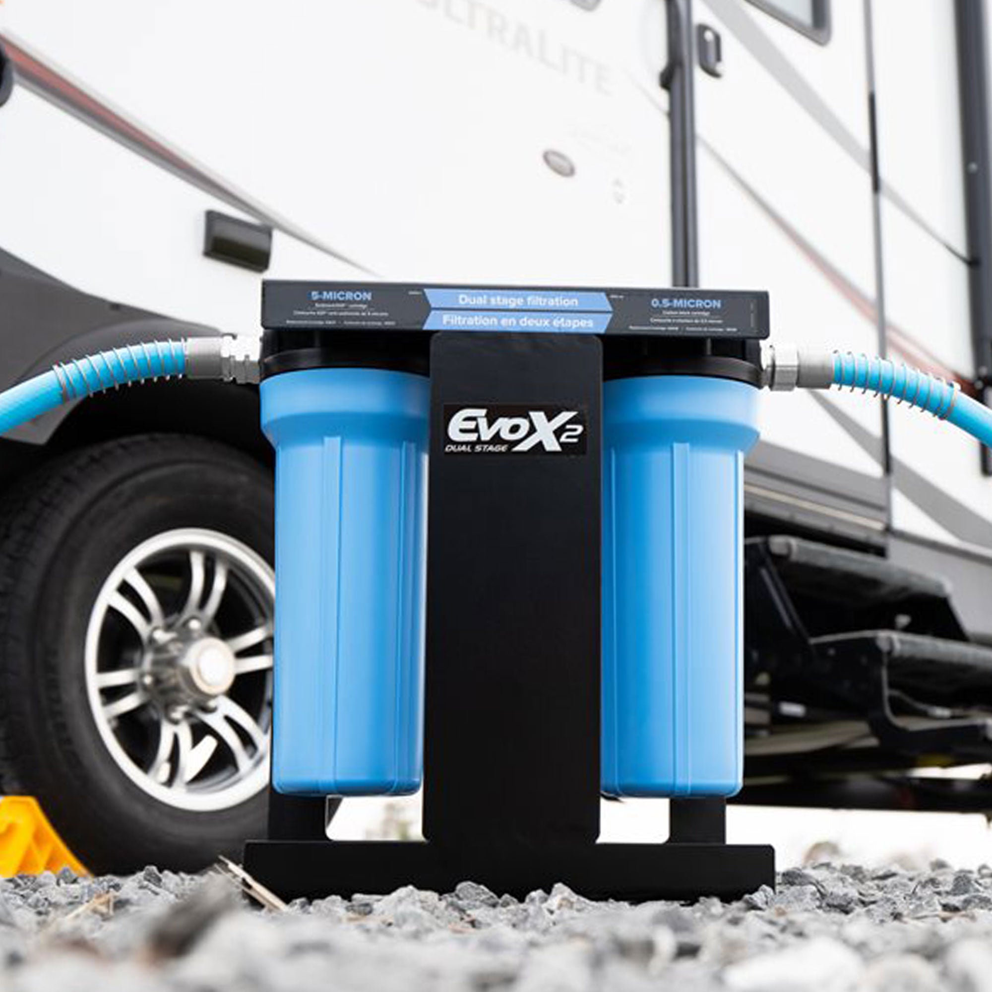 Camco EvoFlex 75 Foot RV and Marine Drinking Water Hose for Outdoor Recreation - VMInnovations