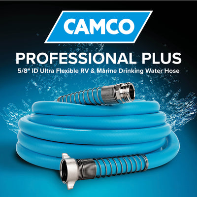 Camco EvoFlex 75 Foot RV and Marine Drinking Water Hose for Outdoor Recreation - VMInnovations