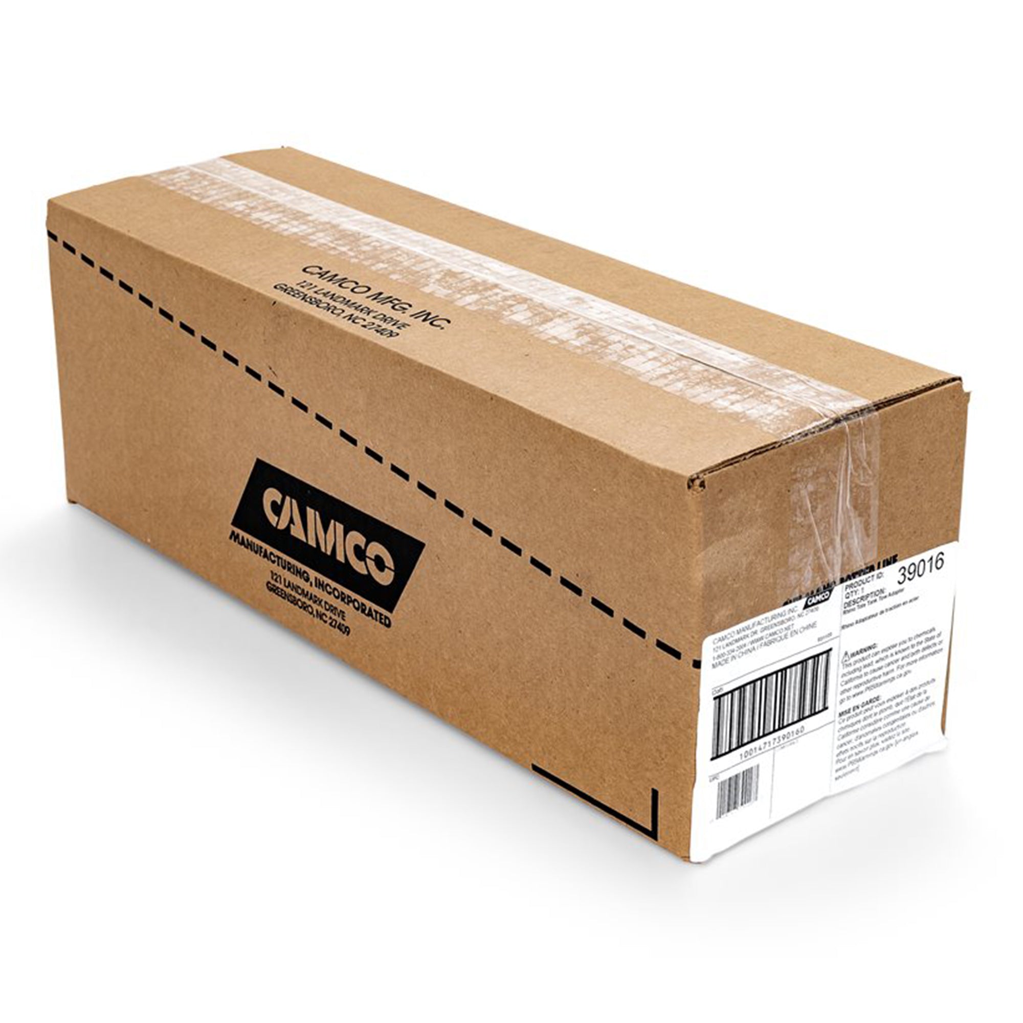 Camco Rhino Tote Tank Hitch Ball Adapter with 3" Loop, Accessory Only (Open Box)
