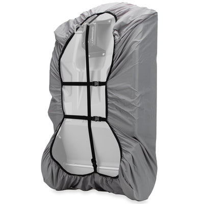 Rhino RV Tote Tank Cover Accessory for 28 and 36 Gallon Tanks, Large, Gray(Used)