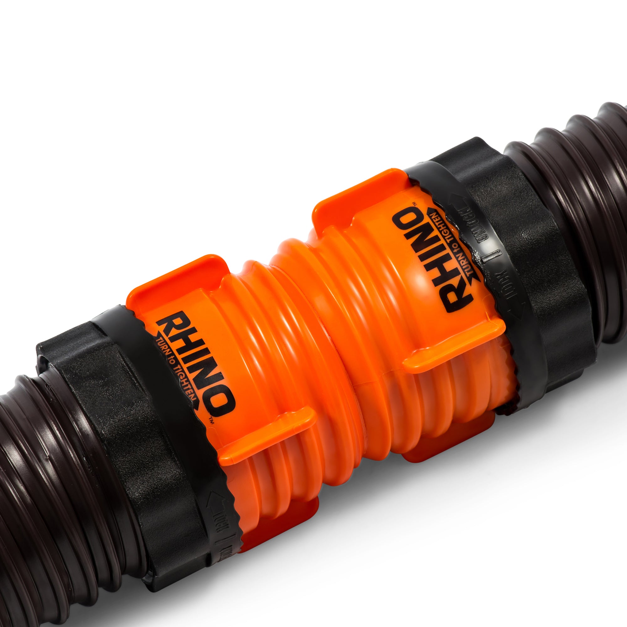 Camco RhinoFLEX RV Sewer Hose Connector Coupler w/Locking Rings, Accessory Only - VMInnovations